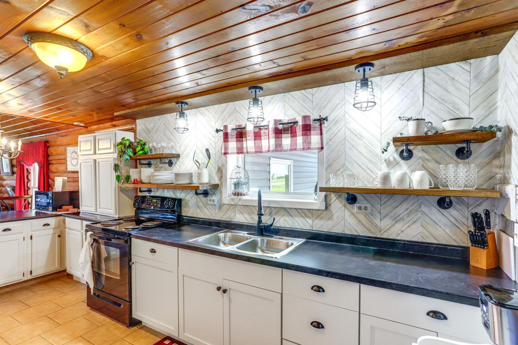 Quiet Shiloh Retreat With Spacious Yard And Fireplace! Luaran gambar