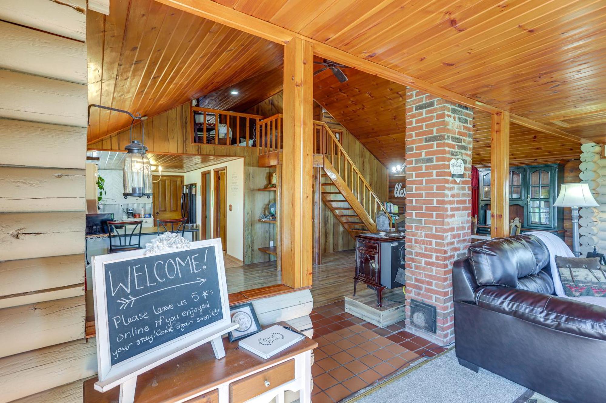 Quiet Shiloh Retreat With Spacious Yard And Fireplace! Luaran gambar