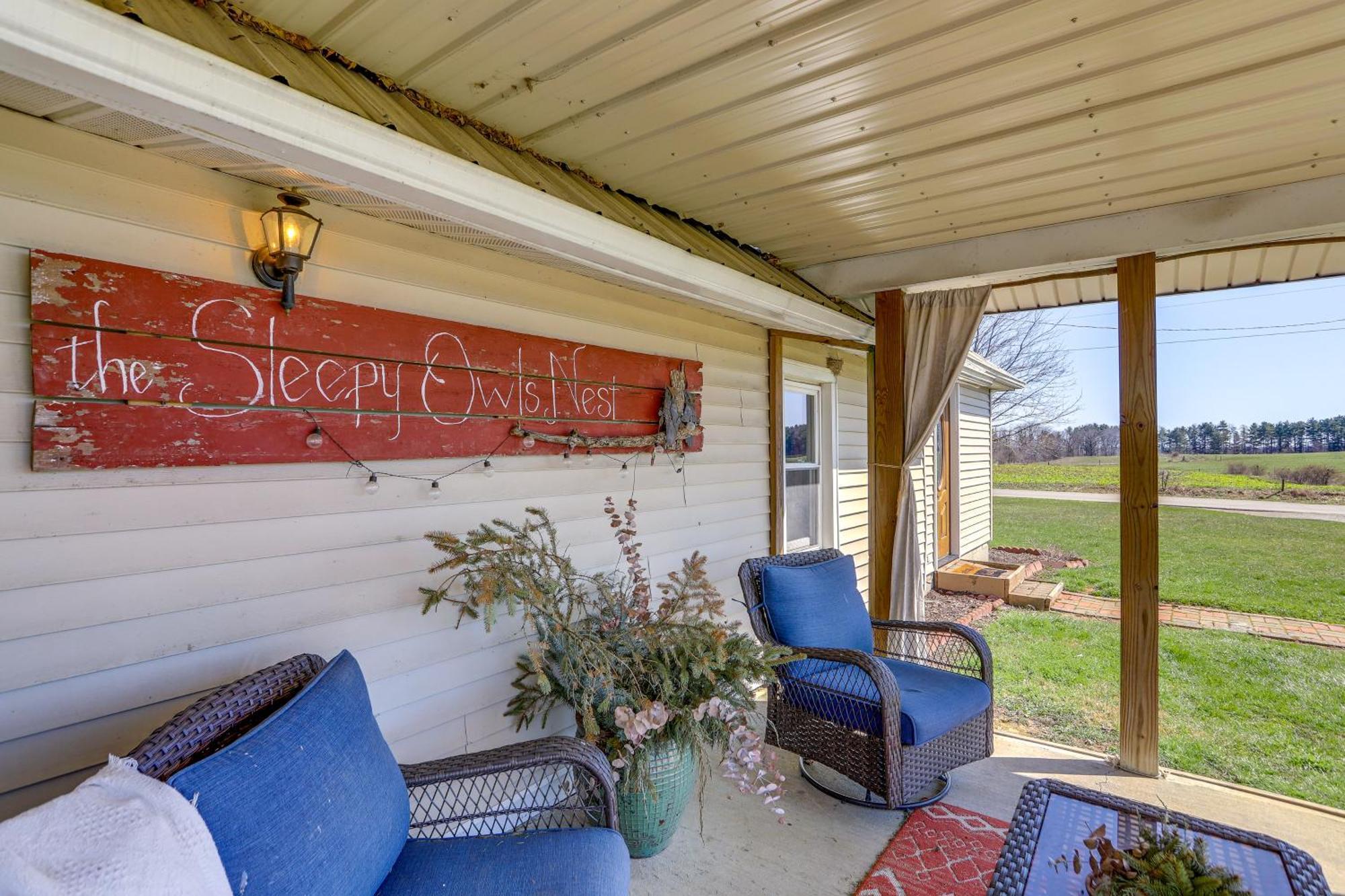 Quiet Shiloh Retreat With Spacious Yard And Fireplace! Luaran gambar