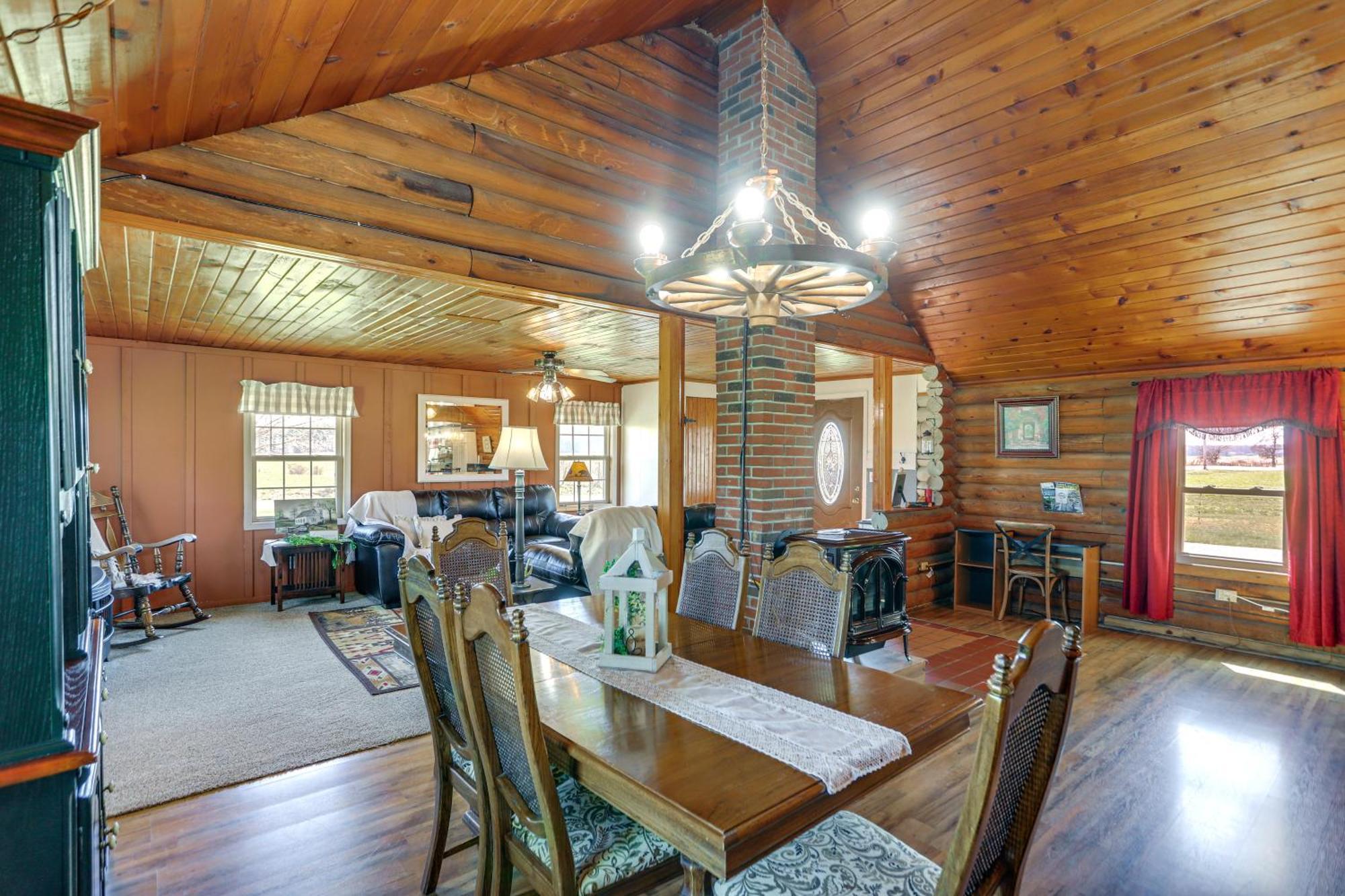 Quiet Shiloh Retreat With Spacious Yard And Fireplace! Luaran gambar